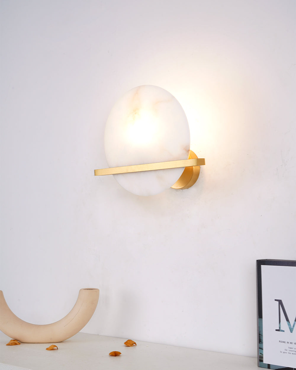 CHARLESTON IVORY GLOW WALL SCONCE
