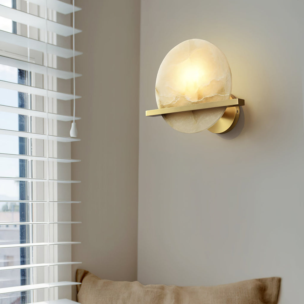 CHARLESTON IVORY GLOW WALL SCONCE
