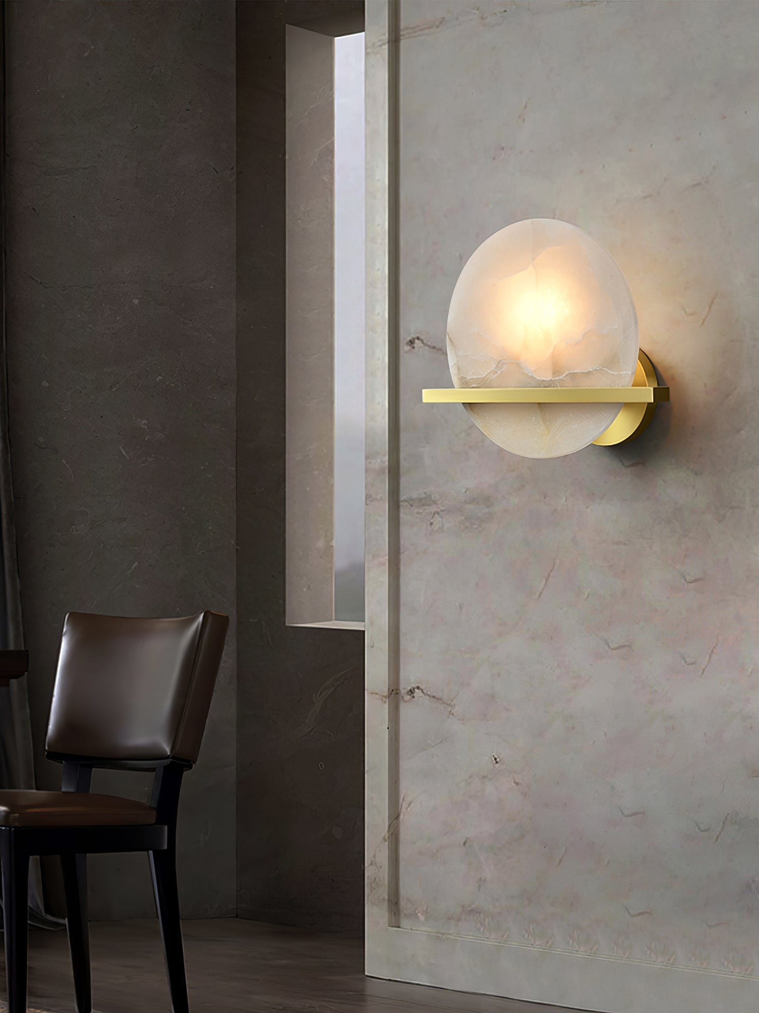 CHARLESTON IVORY GLOW WALL SCONCE