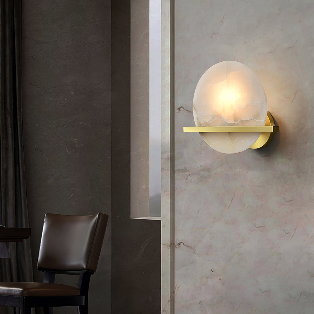 CHARLESTON IVORY GLOW WALL SCONCE