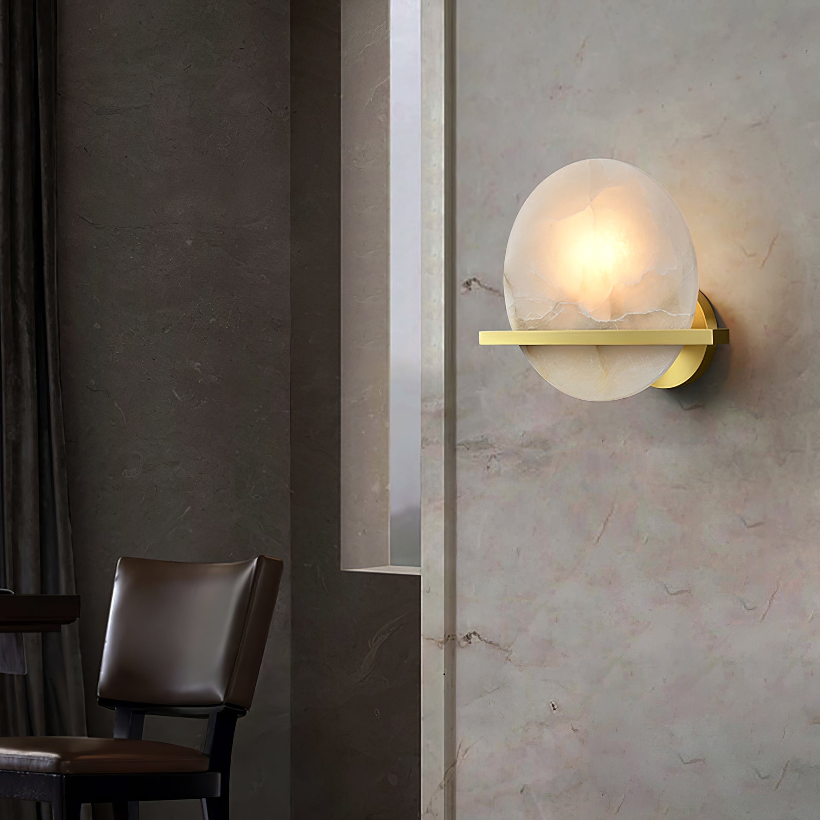 CHARLESTON IVORY GLOW WALL SCONCE