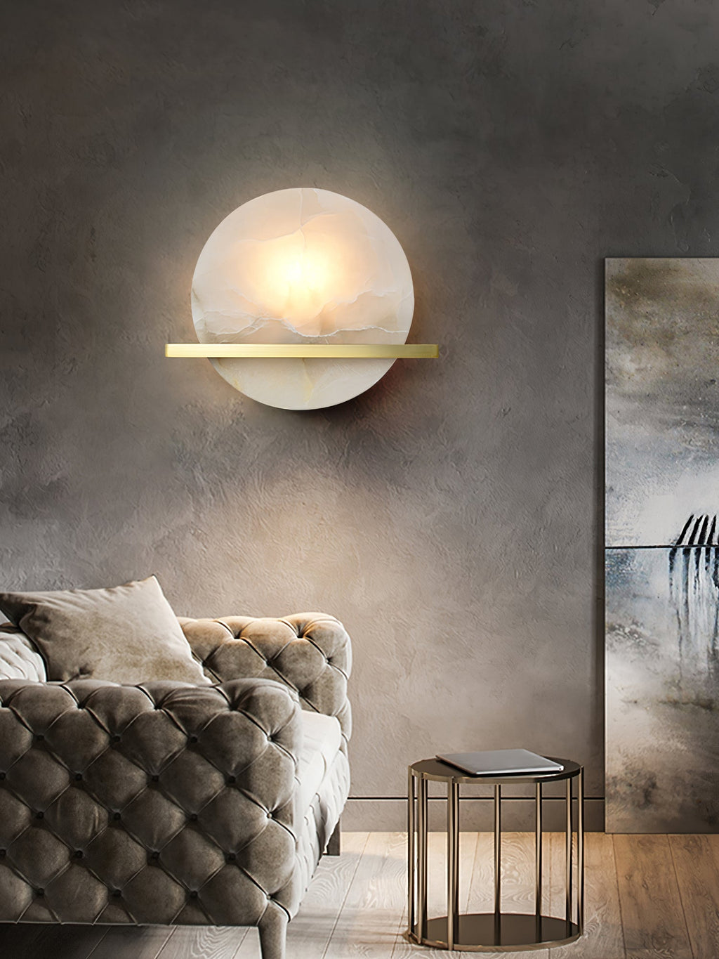 CHARLESTON IVORY GLOW WALL SCONCE