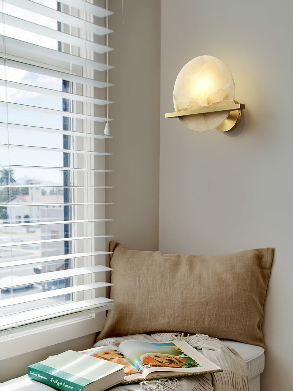 CHARLESTON IVORY GLOW WALL SCONCE