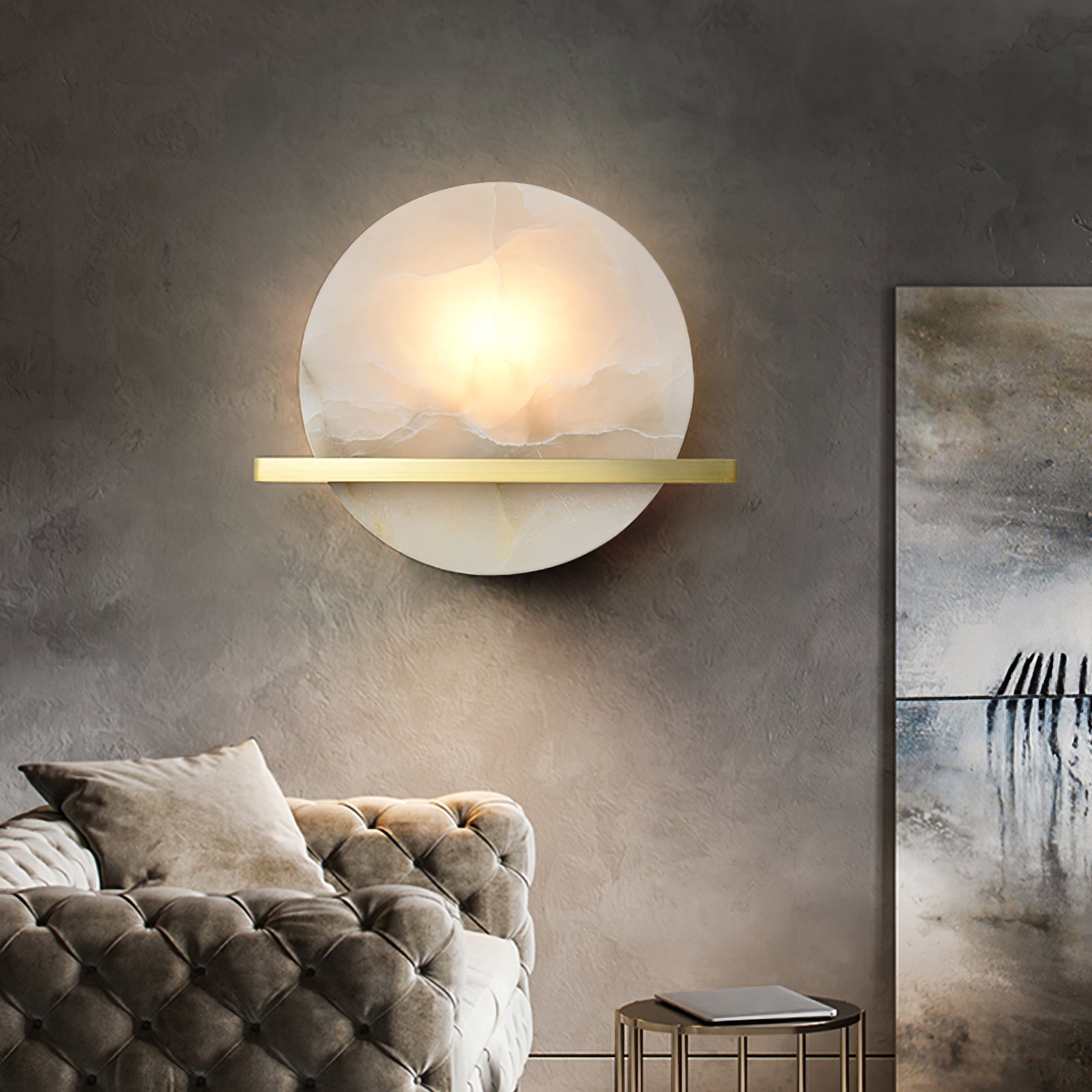 CHARLESTON IVORY GLOW WALL SCONCE