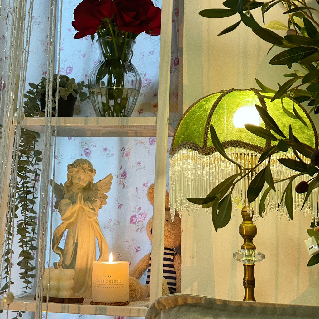 CHARLESTON GLOWING FRESCO TABLE LANTERN