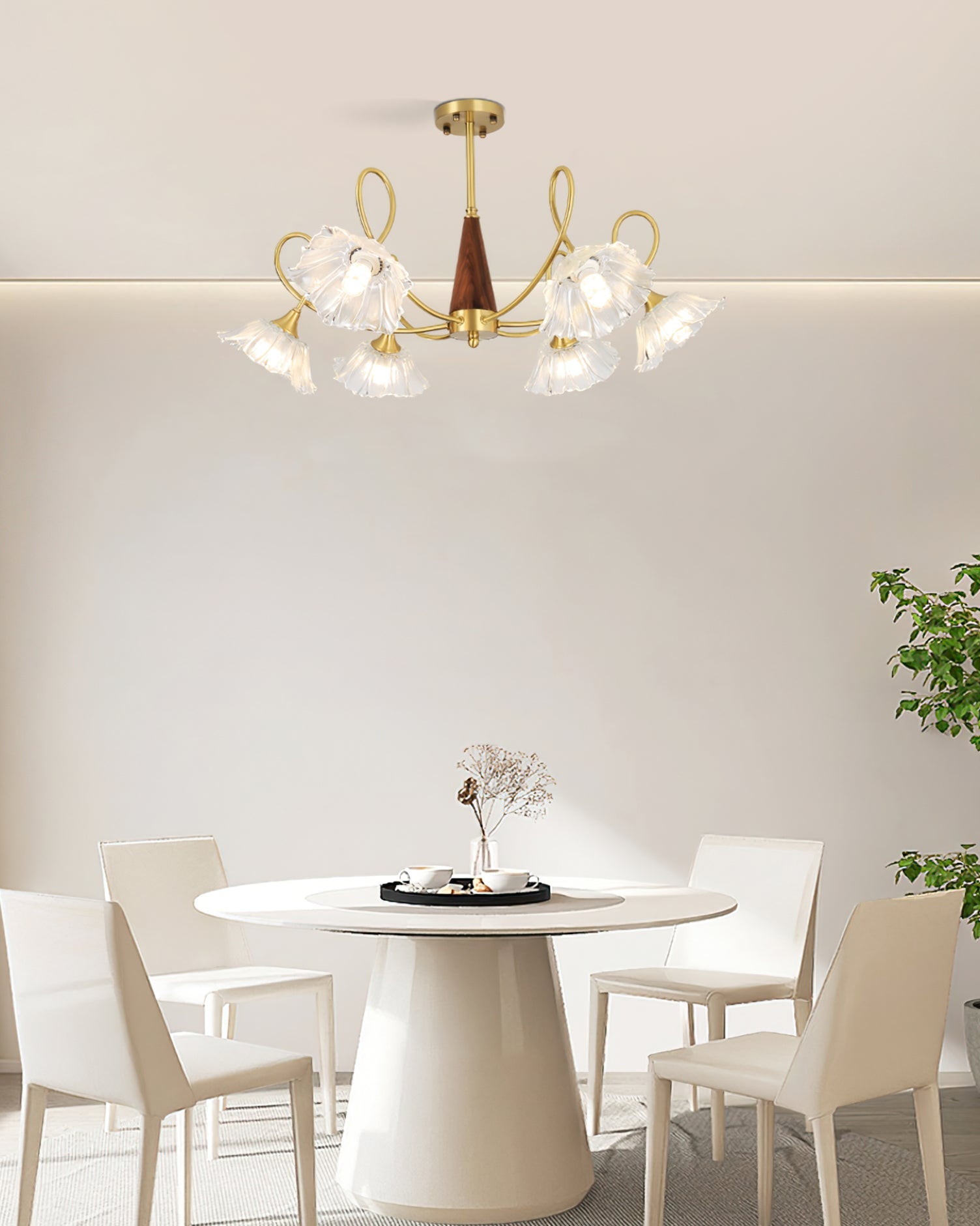 FENWICK CRYSTAL SPHERE LIGHTING FIXTURE