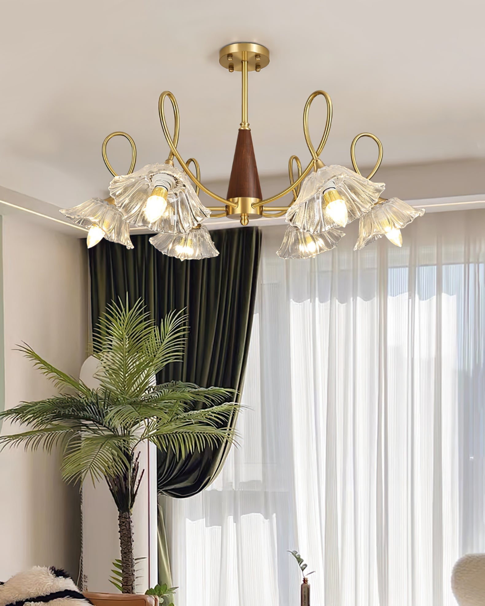 FENWICK CRYSTAL SPHERE LIGHTING FIXTURE