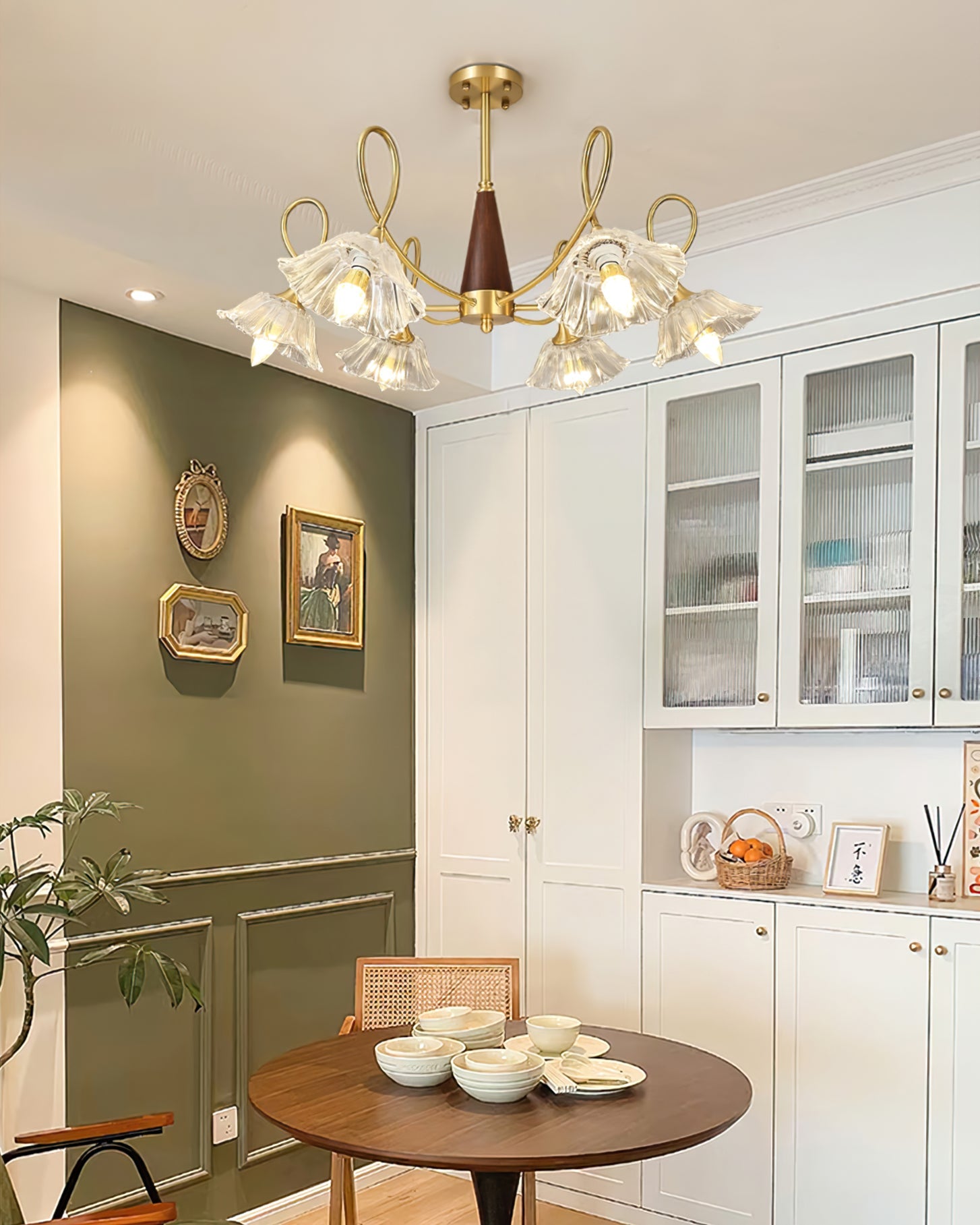 FENWICK CRYSTAL SPHERE LIGHTING FIXTURE