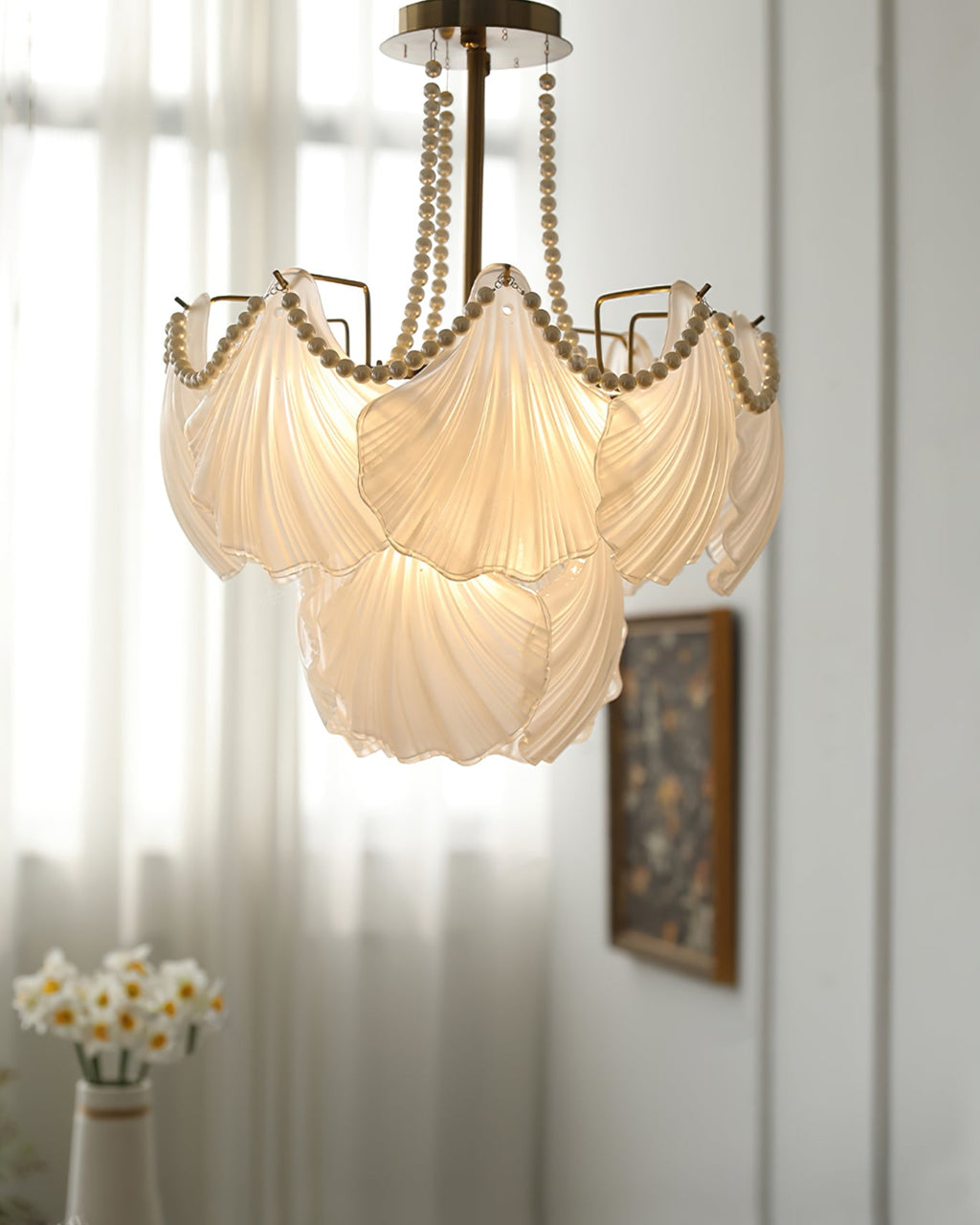 CORALINE SEASHELL ILLUMINATION CANOPY