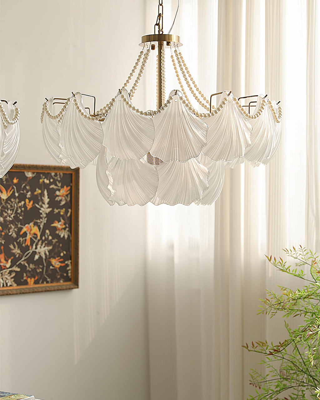 CORALINE SEASHELL ILLUMINATION CANOPY