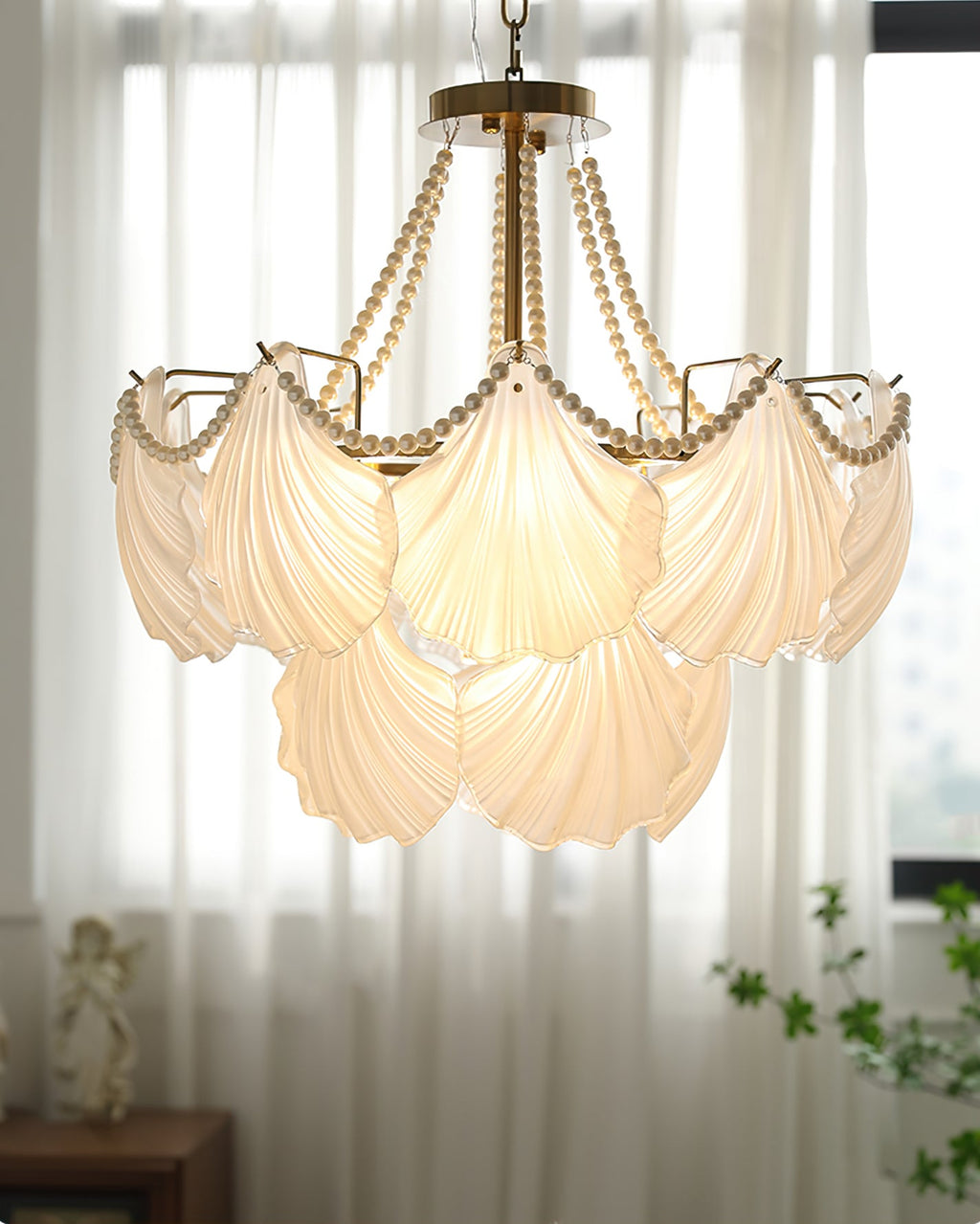 CORALINE SEASHELL ILLUMINATION CANOPY