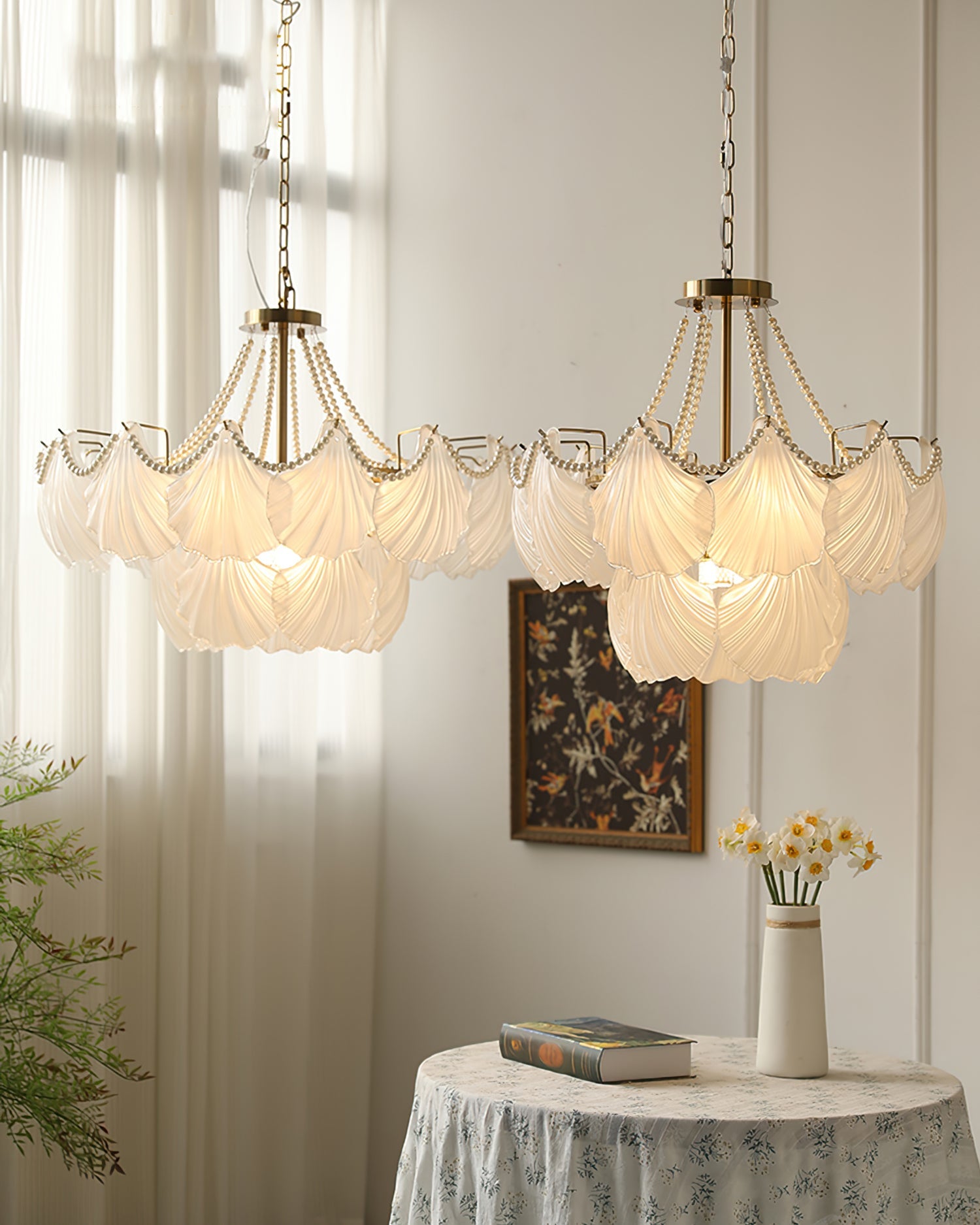 CORALINE SEASHELL ILLUMINATION CANOPY
