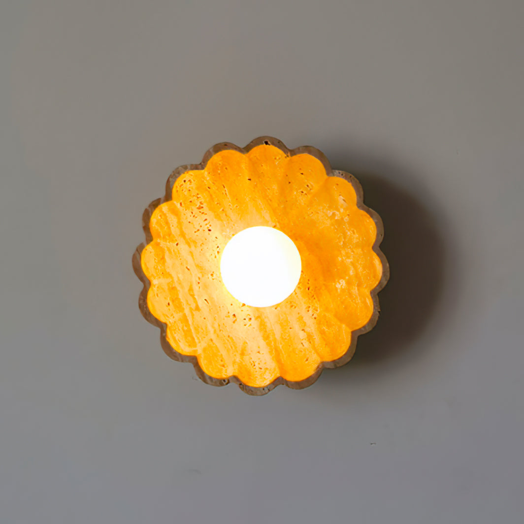 PEMBROKE SHELL-INSPIRED WALL SCONCE