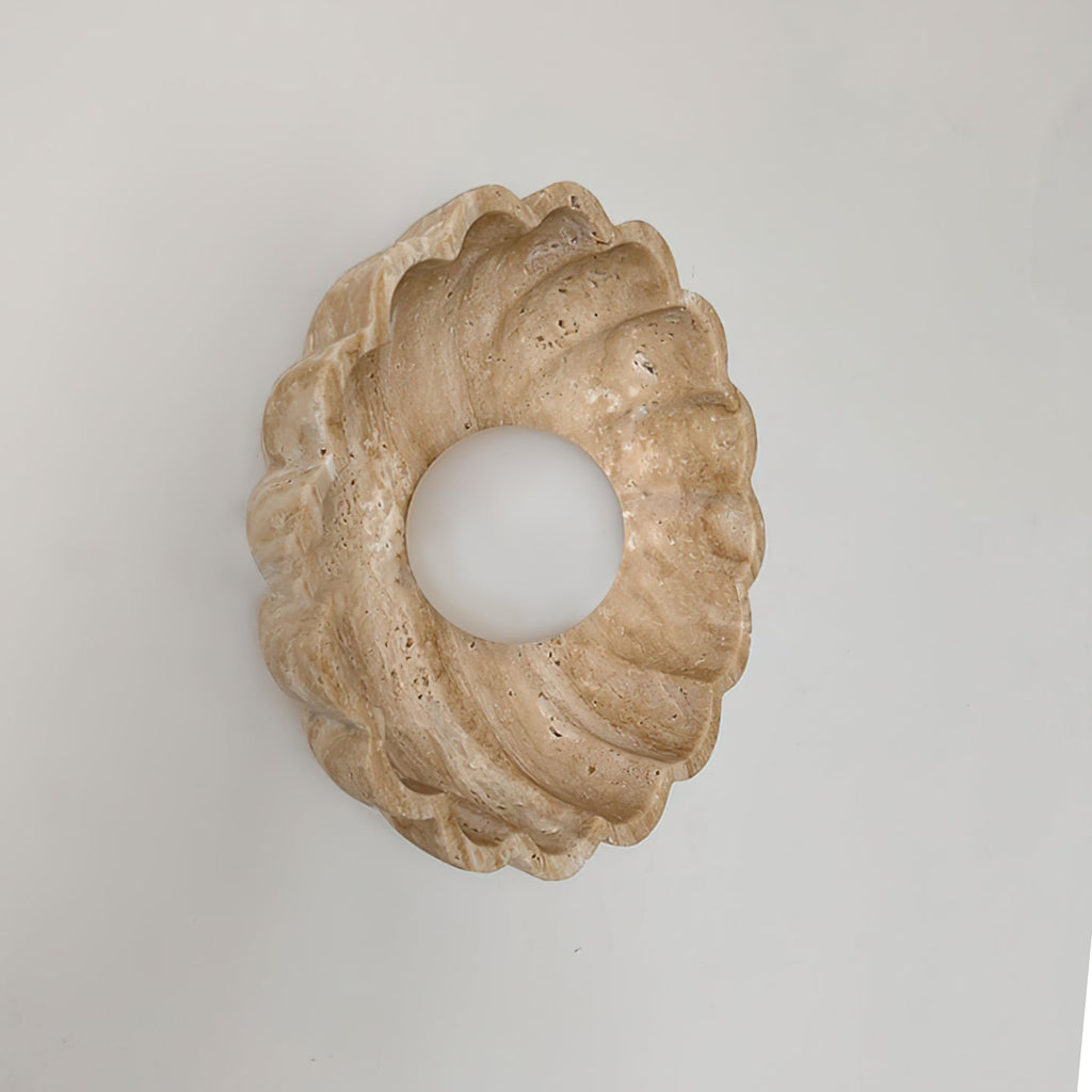 PEMBROKE SHELL-INSPIRED WALL SCONCE