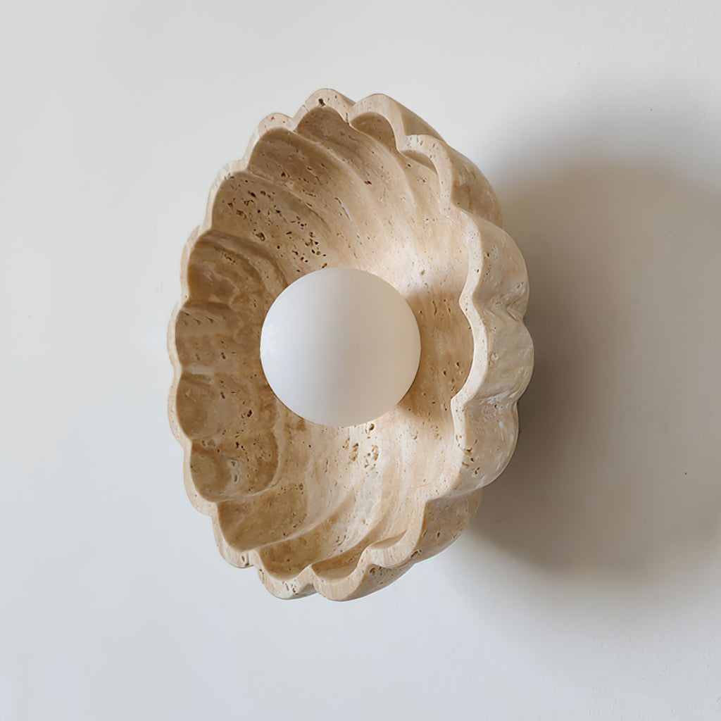 PEMBROKE SHELL-INSPIRED WALL SCONCE
