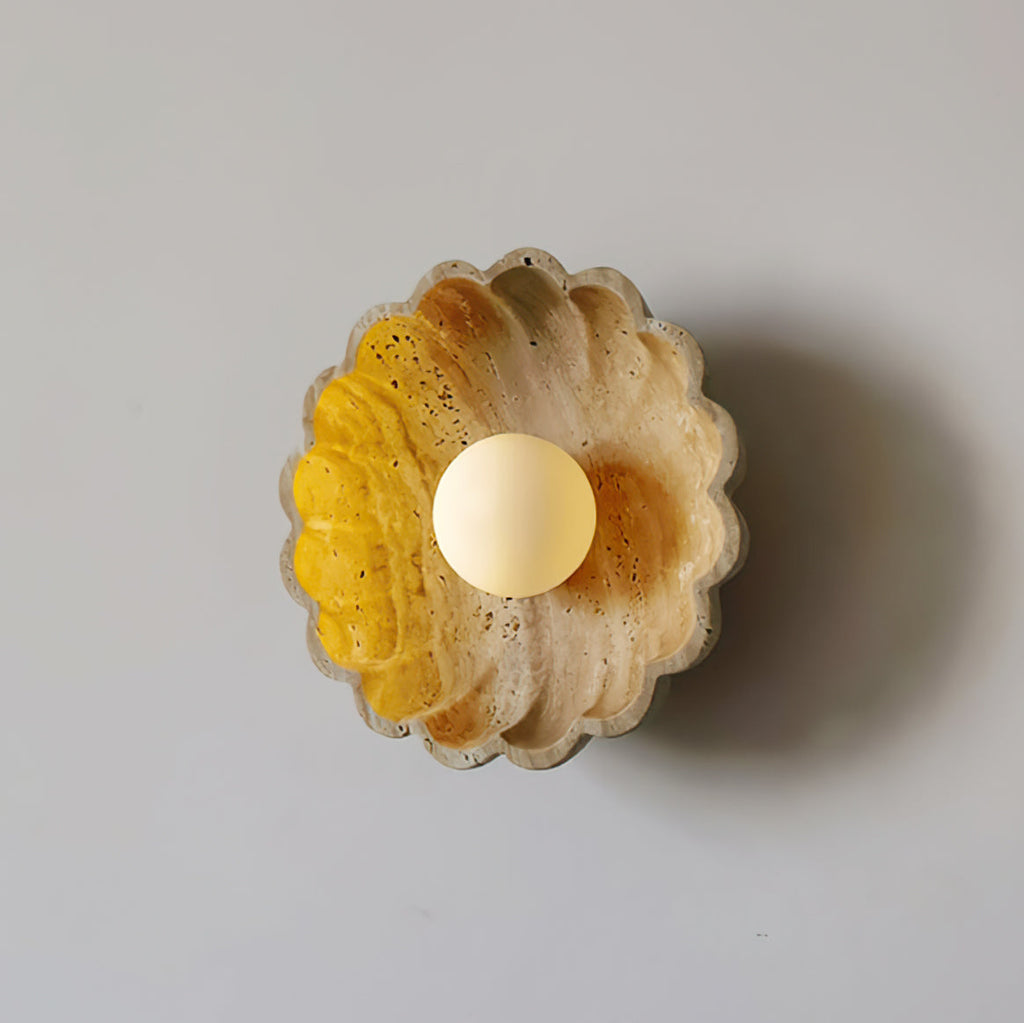 PEMBROKE SHELL-INSPIRED WALL SCONCE