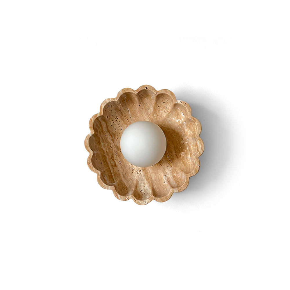 PEMBROKE SHELL-INSPIRED WALL SCONCE