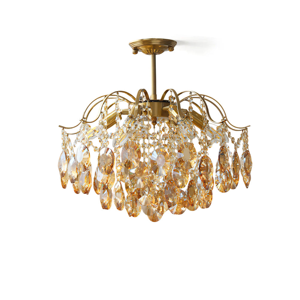 WINTHORPE CRYSTAL SPHERE CEILING LIGHT