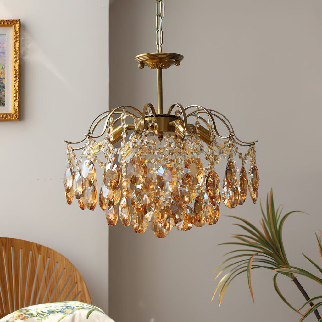 WINTHORPE CRYSTAL SPHERE CEILING LIGHT