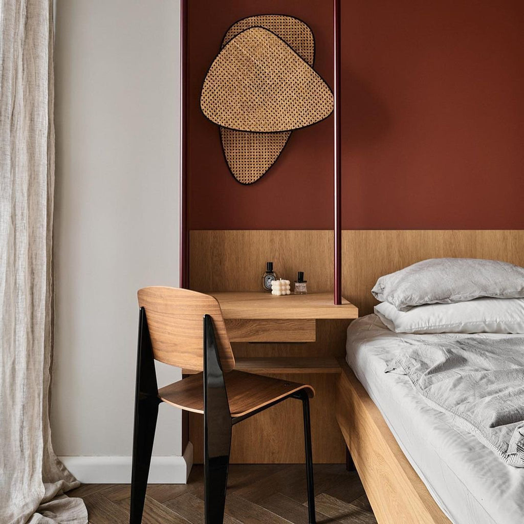 FENWICK WOVEN RATTAN WALL SCONCE