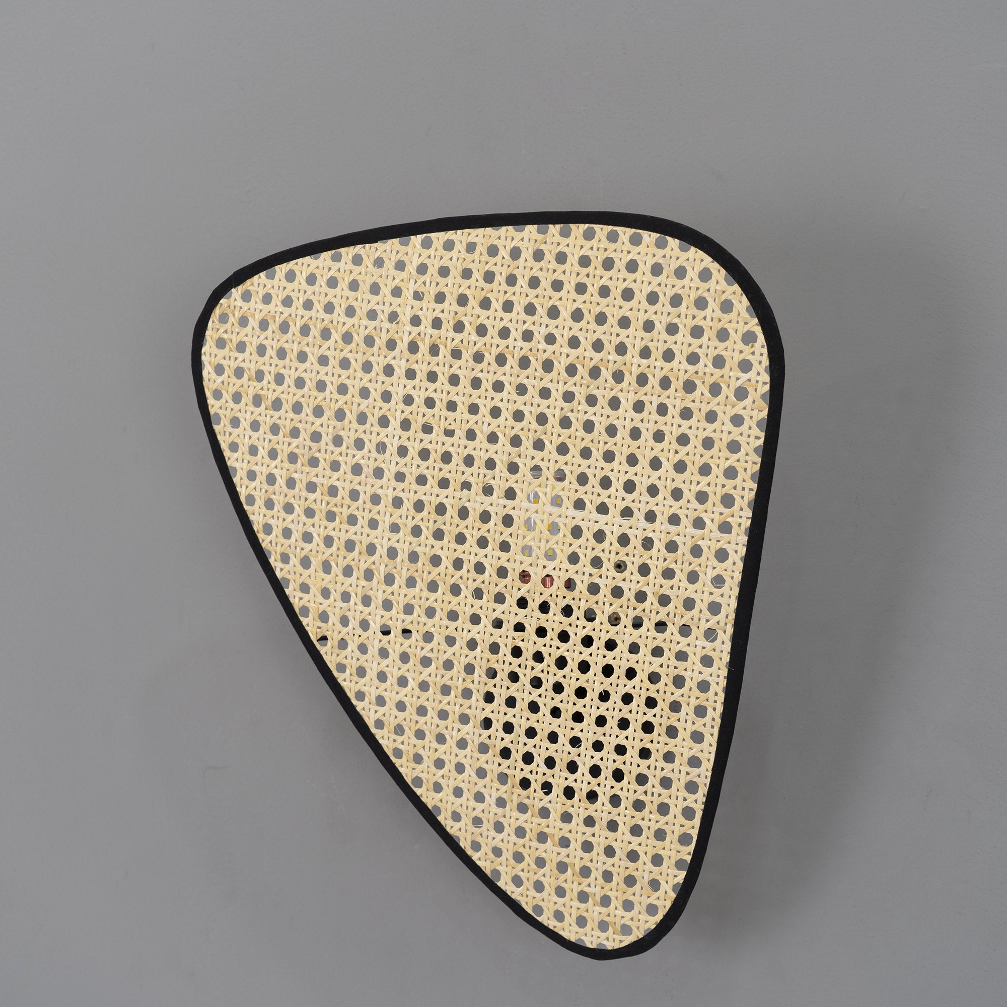 FENWICK WOVEN RATTAN WALL SCONCE