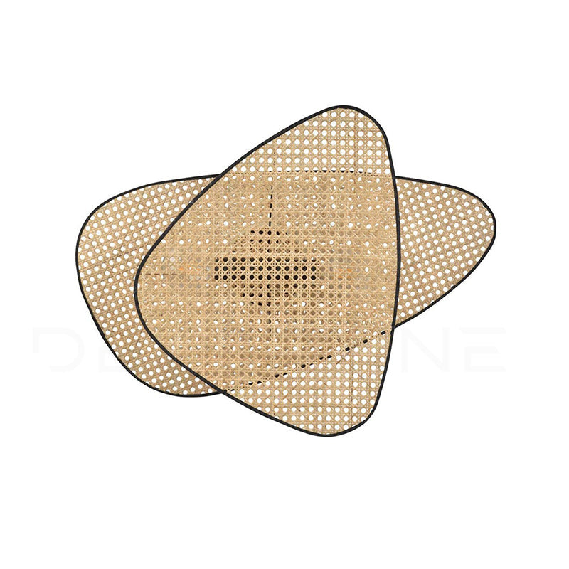 FENWICK WOVEN RATTAN WALL SCONCE