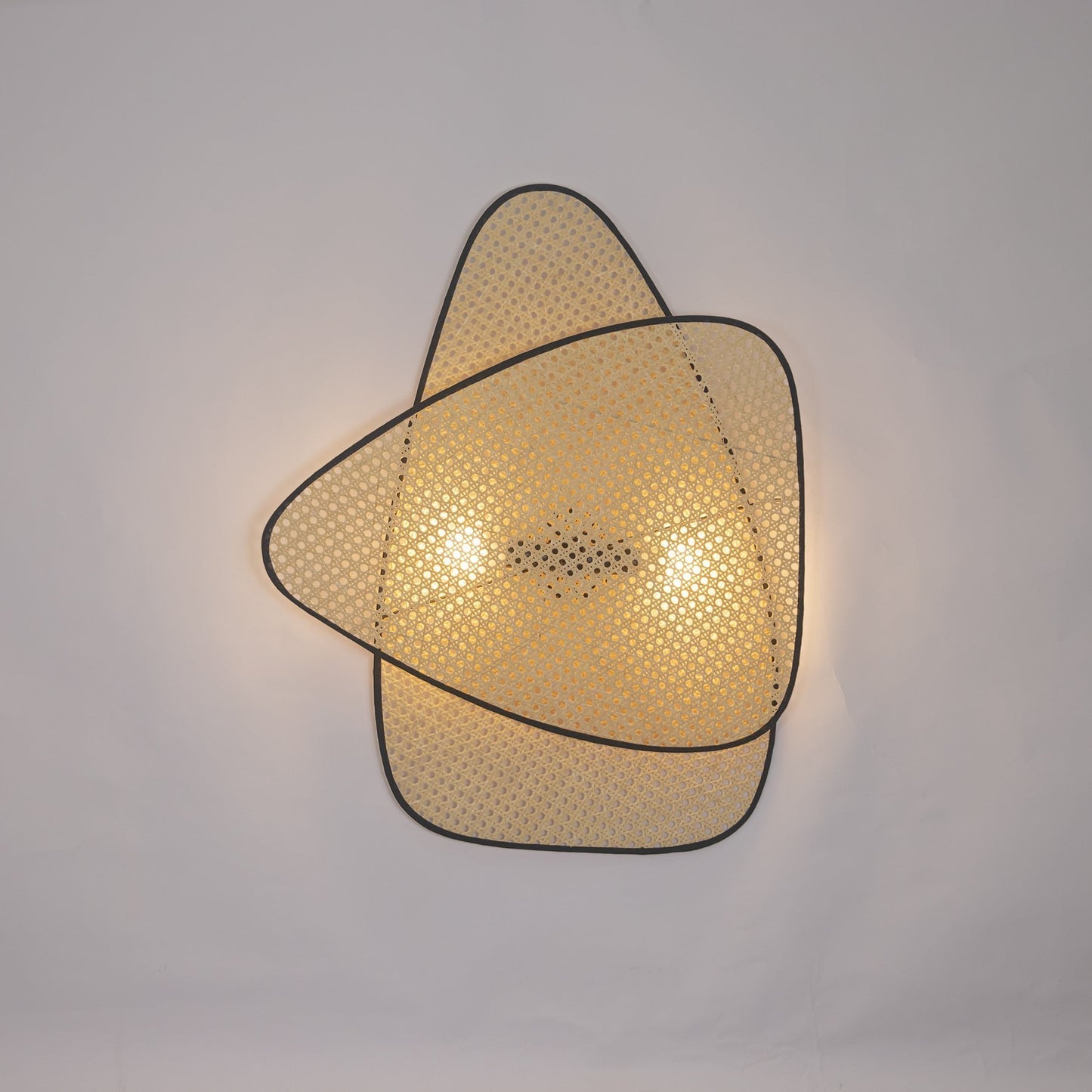 FENWICK WOVEN RATTAN WALL SCONCE
