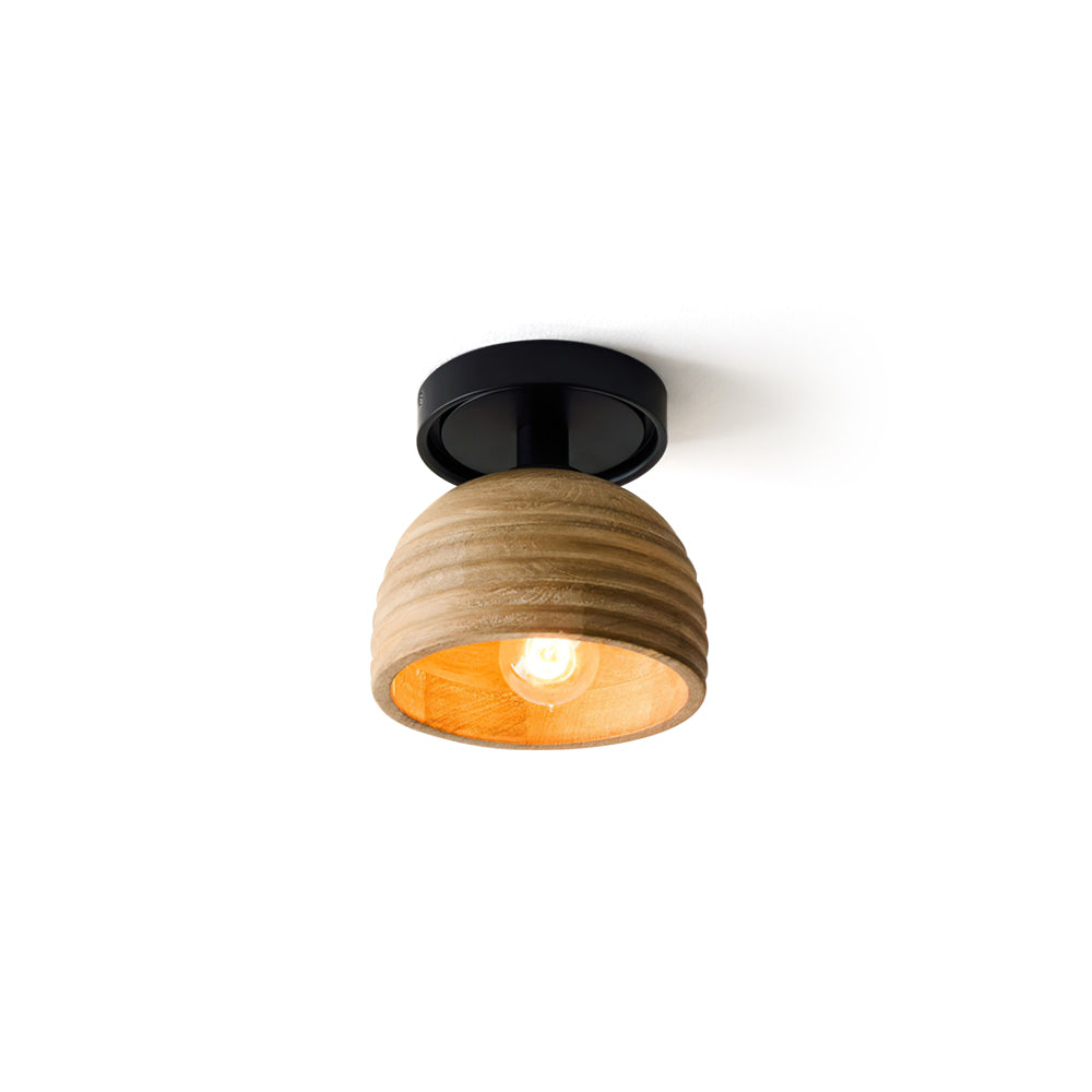 WINTHORPE WOODEN CANOPY LUMINAIRE