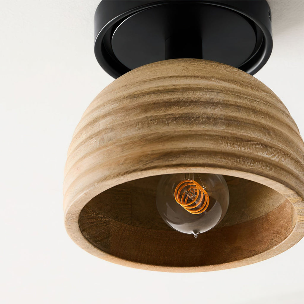 WINTHORPE WOODEN CANOPY LUMINAIRE
