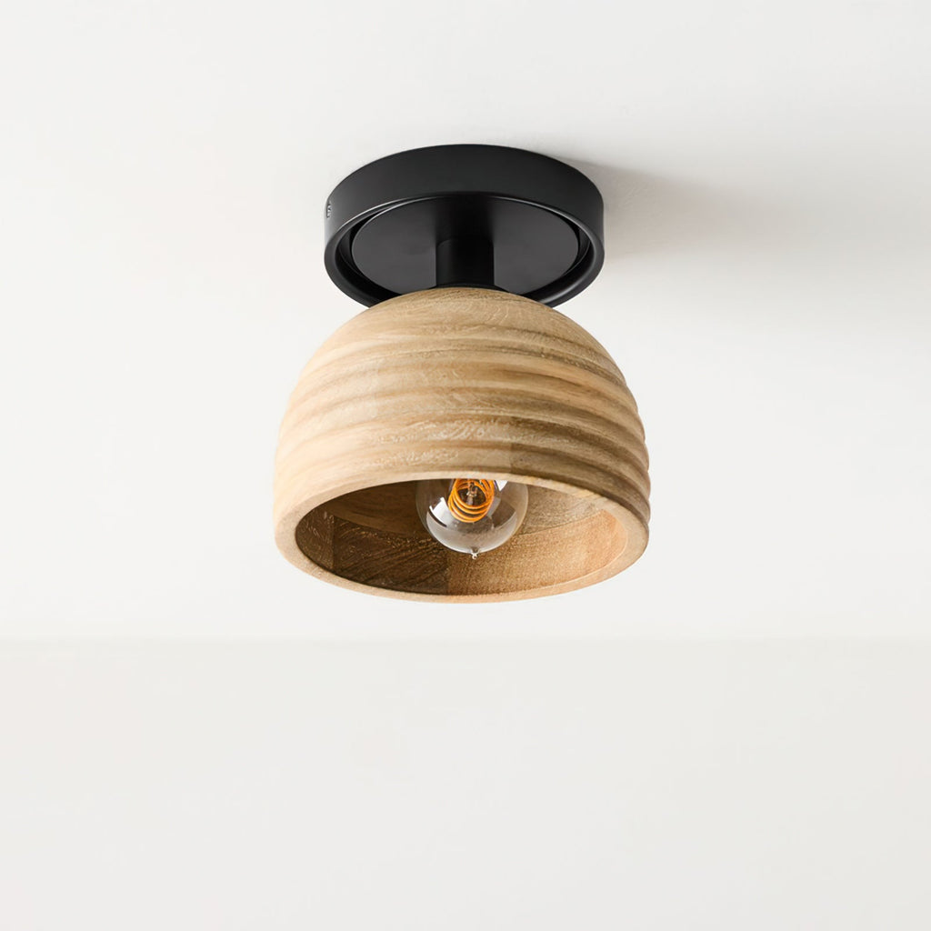 WINTHORPE WOODEN CANOPY LUMINAIRE