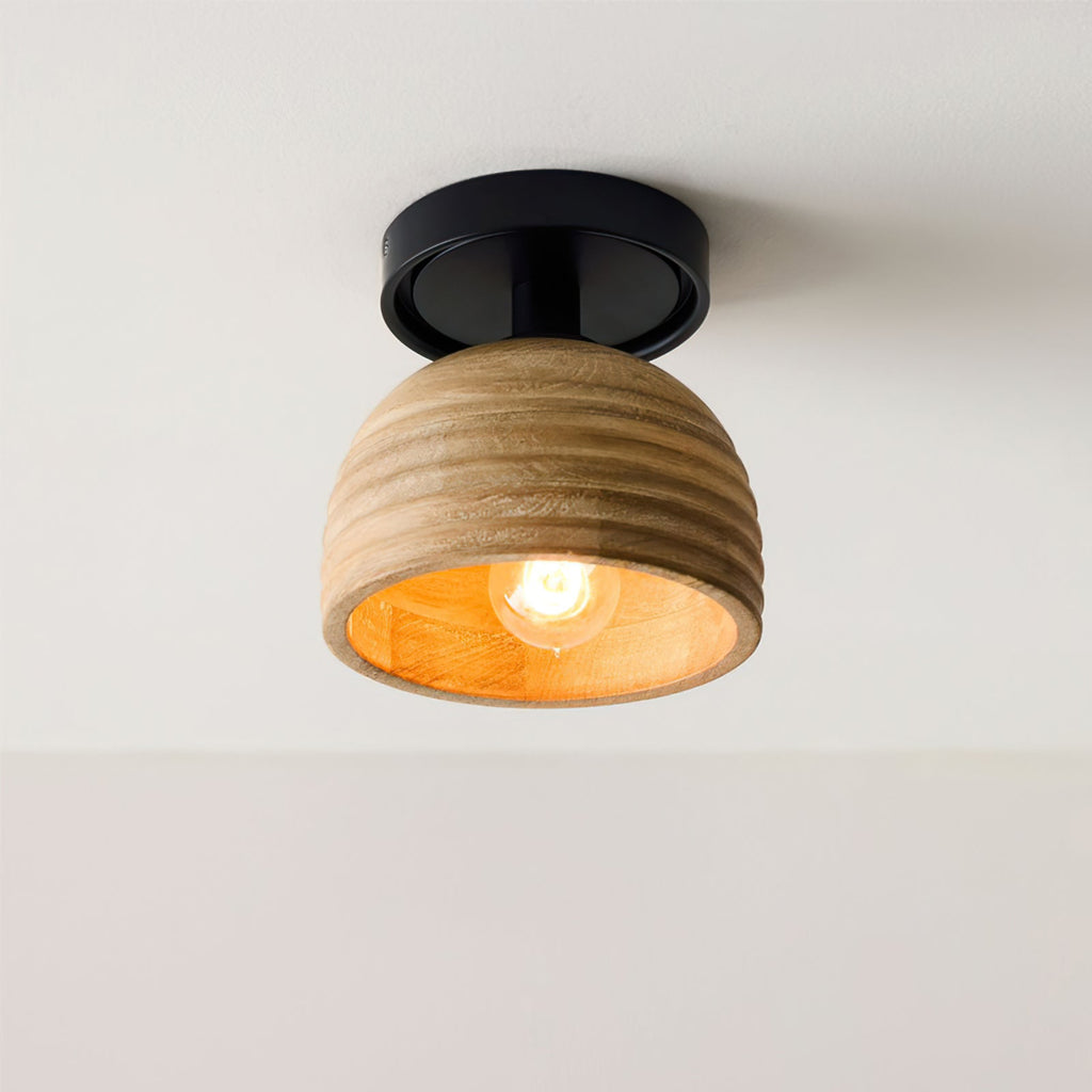 WINTHORPE WOODEN CANOPY LUMINAIRE