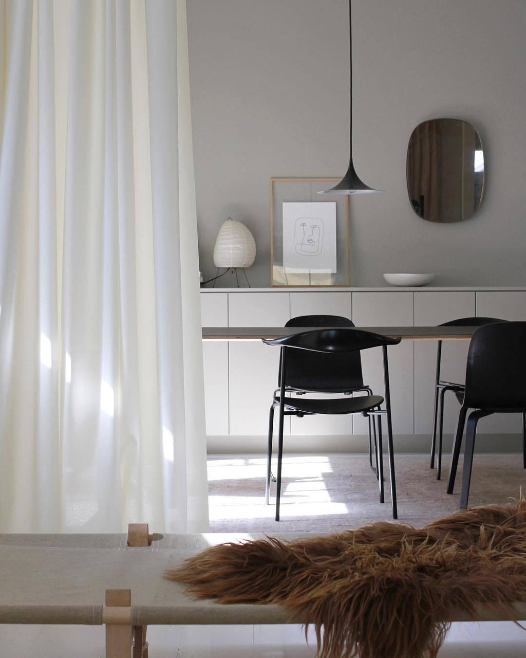 RAVENWOOD HEMISPHERICAL HANGING LANTERN