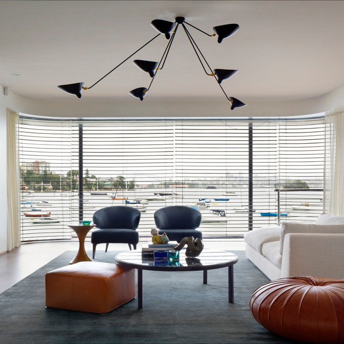 WINTHROP MID-CENTURY MODERN CEILING ILLUMINATOR