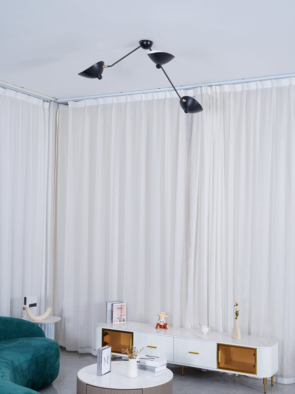 WINTHROP MID-CENTURY MODERN CEILING ILLUMINATOR