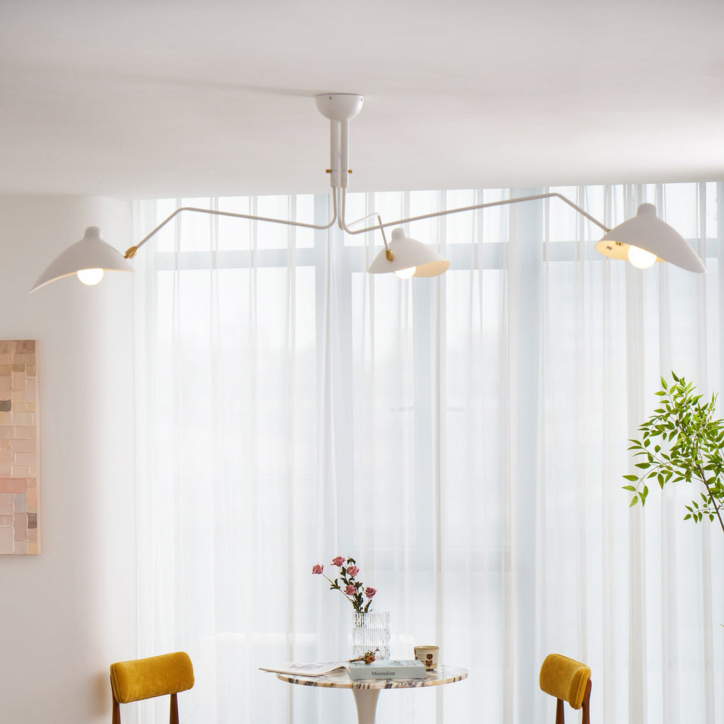 RAVENHURST MODERNIST BRASS CEILING LANTERN