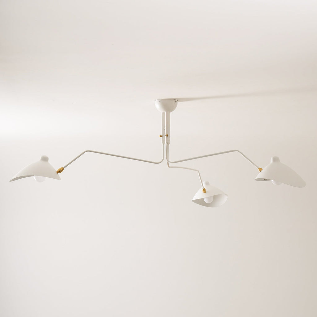 RAVENHURST MODERNIST BRASS CEILING LANTERN