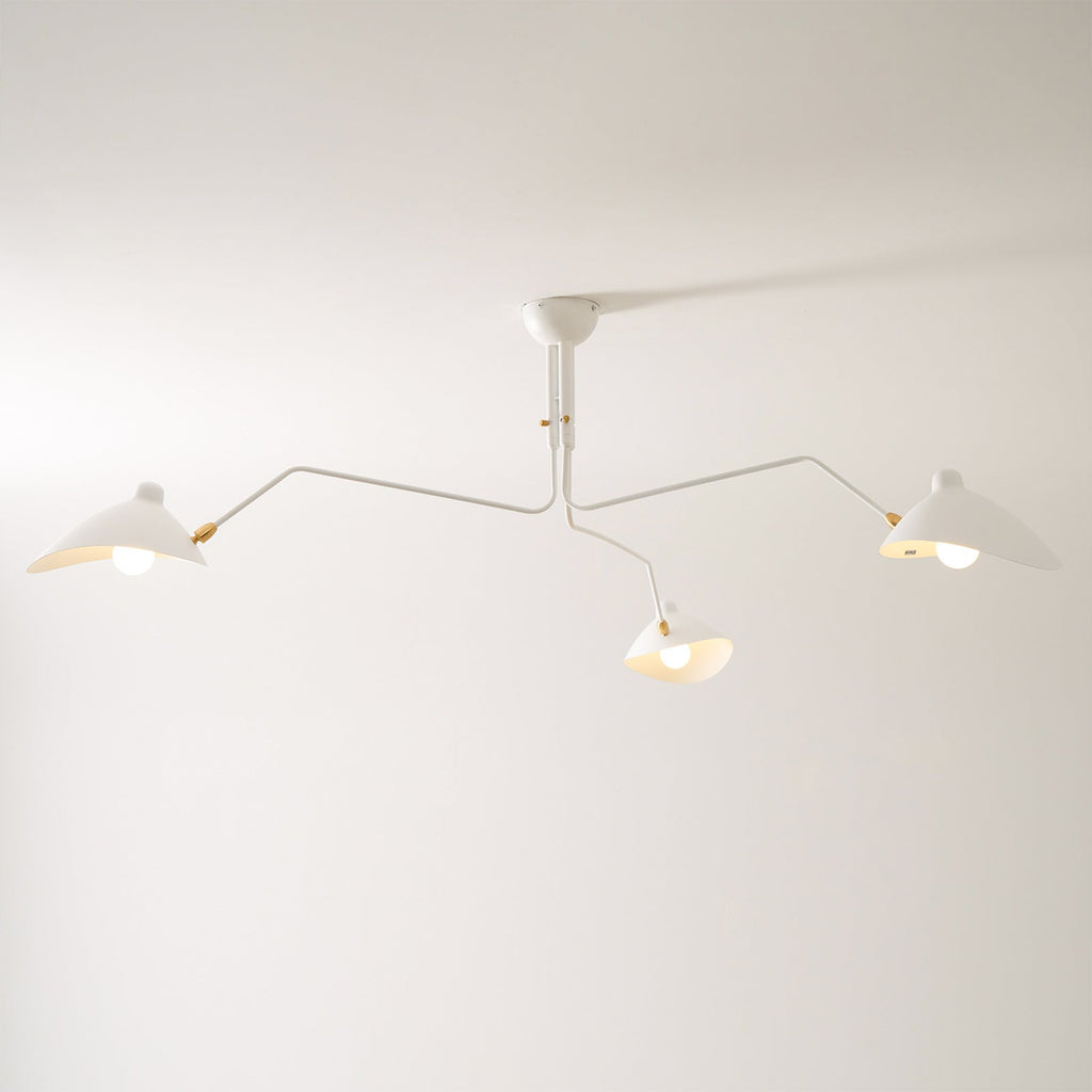 RAVENHURST MODERNIST BRASS CEILING LANTERN