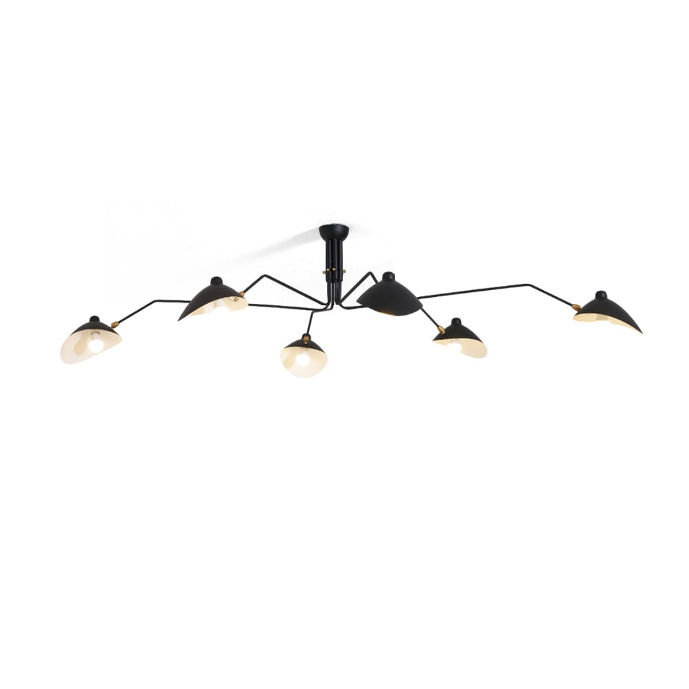 RAVENHURST MODERNIST BRASS CEILING LANTERN