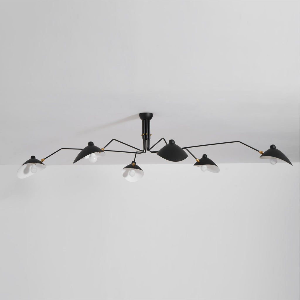 RAVENHURST MODERNIST BRASS CEILING LANTERN