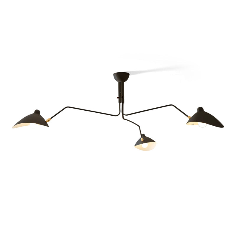 RAVENHURST MODERNIST BRASS CEILING LANTERN