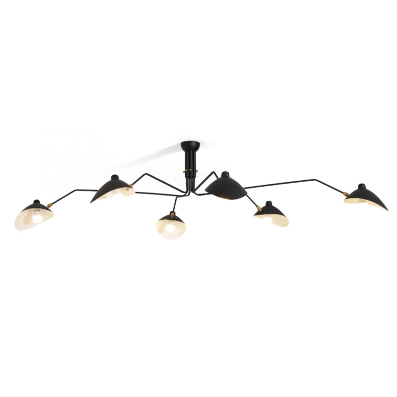 RAVENHURST MODERNIST BRASS CEILING LANTERN