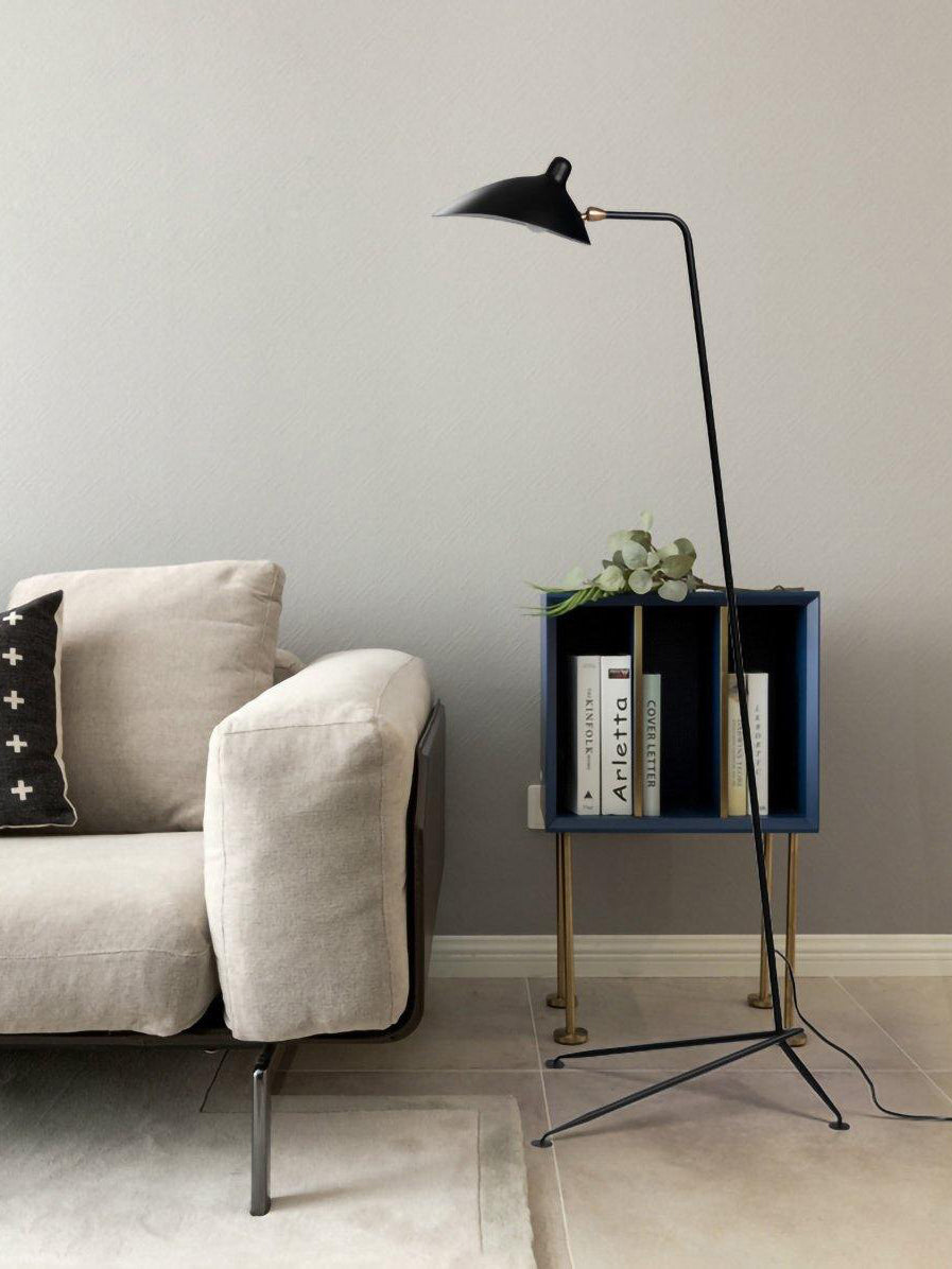 RAVENHALL MID-CENTURY ARCHING FLOOR LIGHT