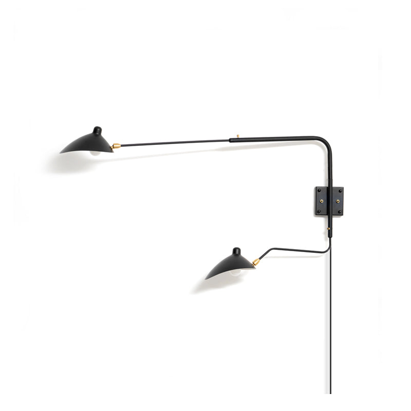 WINTHROP MODERNIST PLUG-IN WALL SCONCE