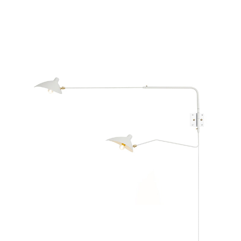 WINTHROP MODERNIST PLUG-IN WALL SCONCE