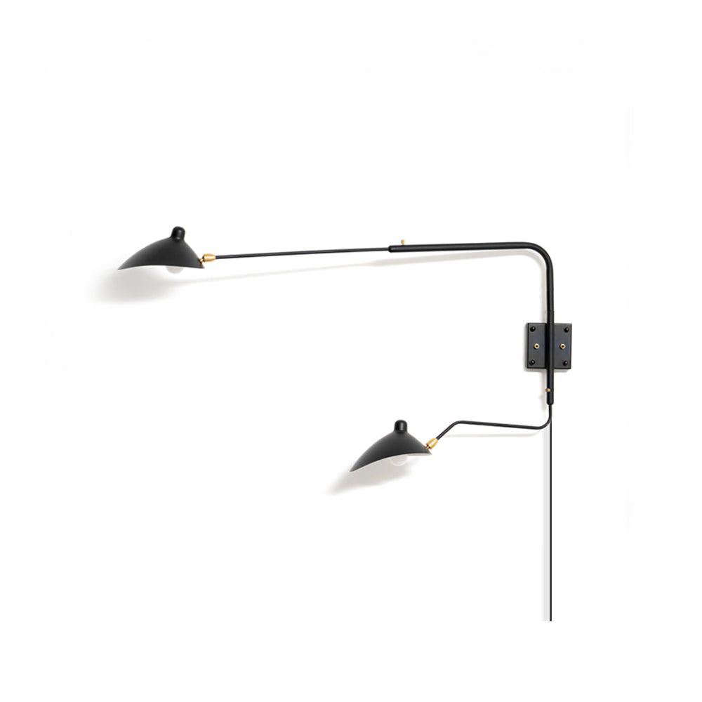 WINTHROP MODERNIST PLUG-IN WALL SCONCE