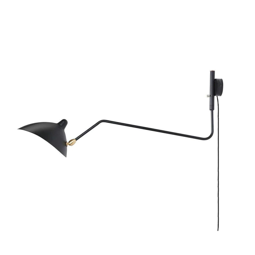 WINTHROP MODERNIST PLUG-IN WALL SCONCE