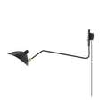 WINTHROP MODERNIST PLUG-IN WALL SCONCE