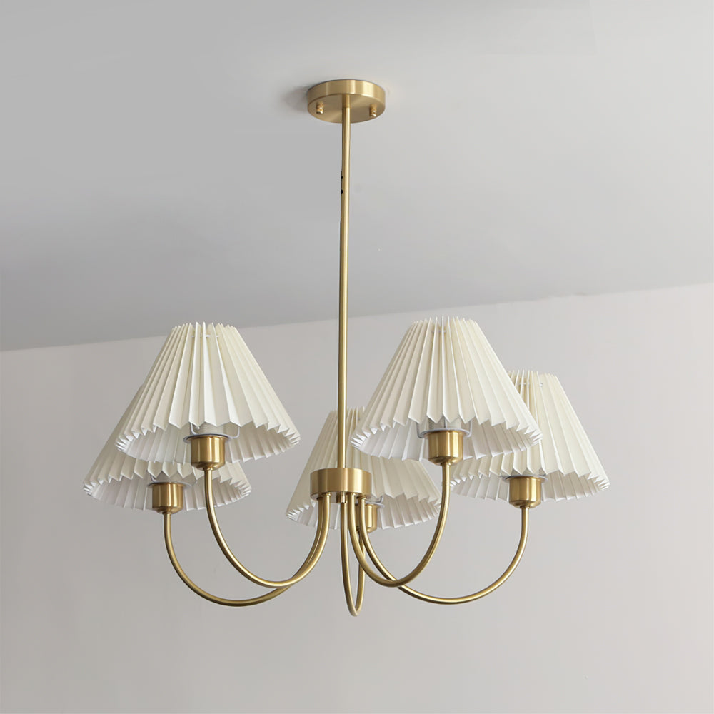 RAVENSCROFT TARNISHED SILK CHANDELIER