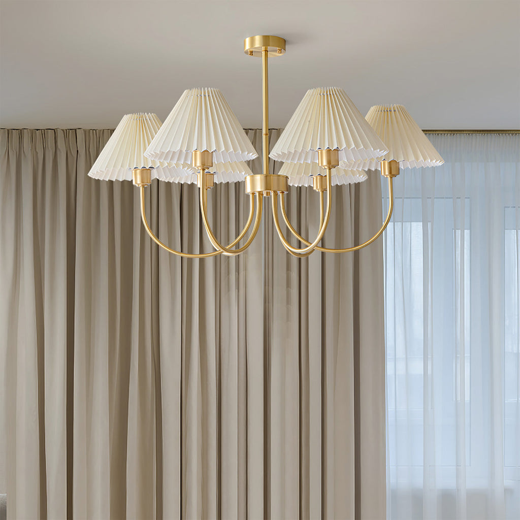 RAVENSCROFT TARNISHED SILK CHANDELIER