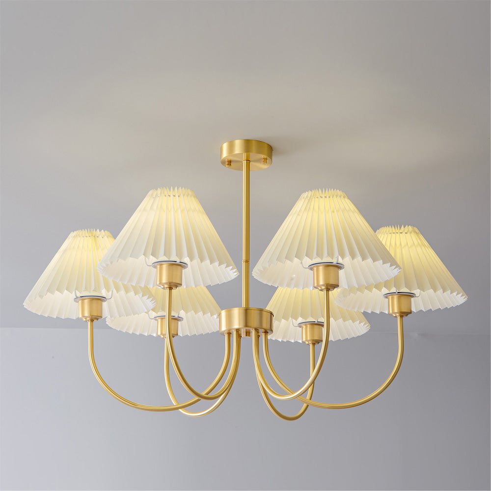 RAVENSCROFT TARNISHED SILK CHANDELIER